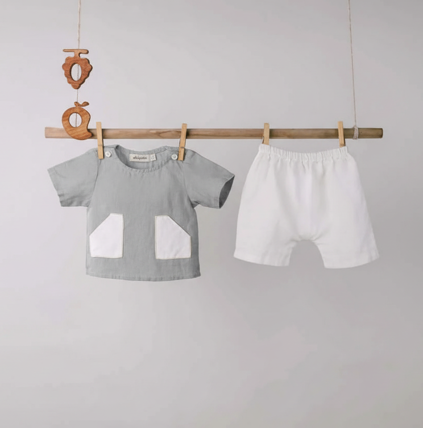 Flynn Two Pocket Shirt Set