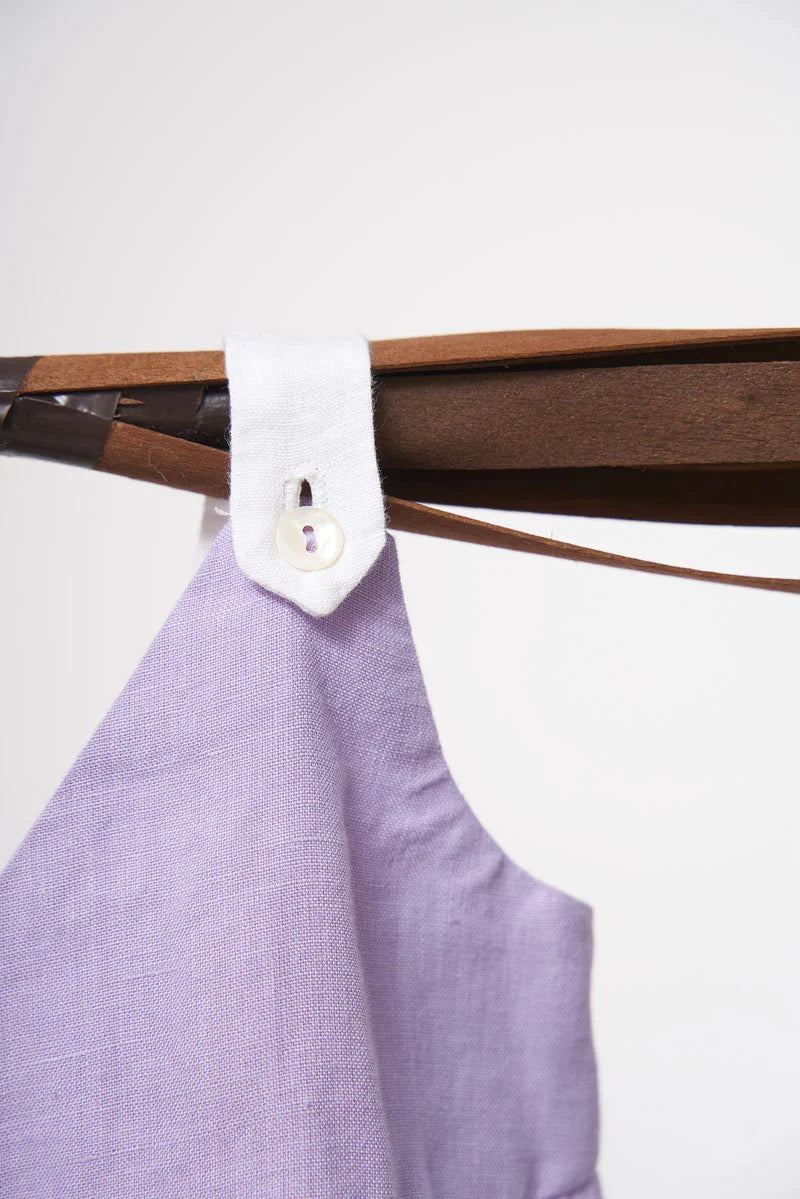 Emma V Neck Overlap Frock