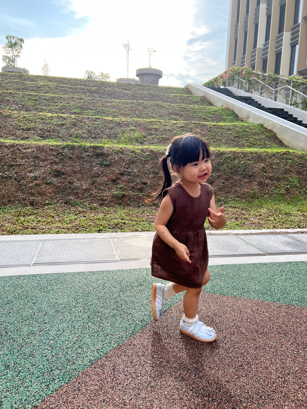 Maeve Button Back Dress (Toddlers)