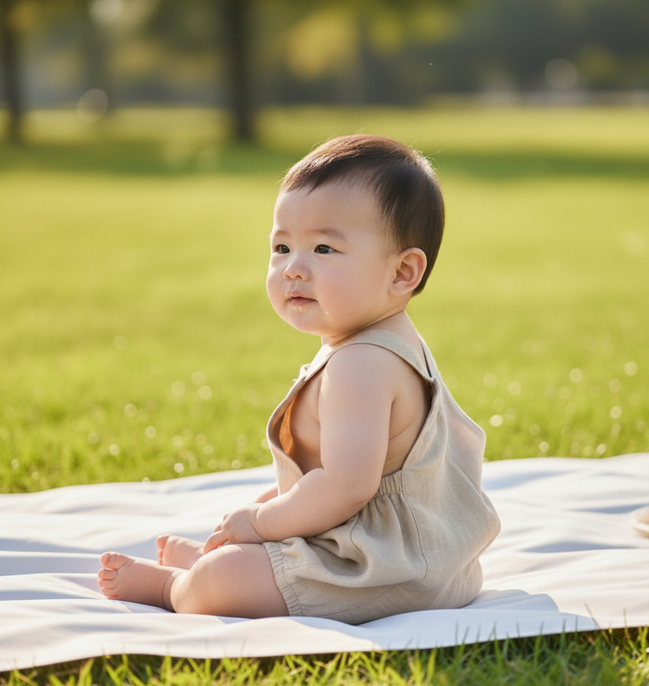 Jamie Allover Baby Romper