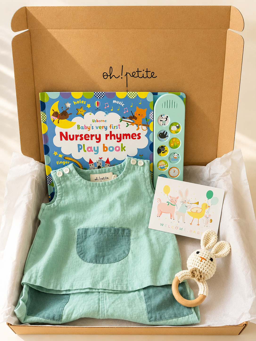 Hello, Little One Soundbook Set - Avery Utility Pocket
