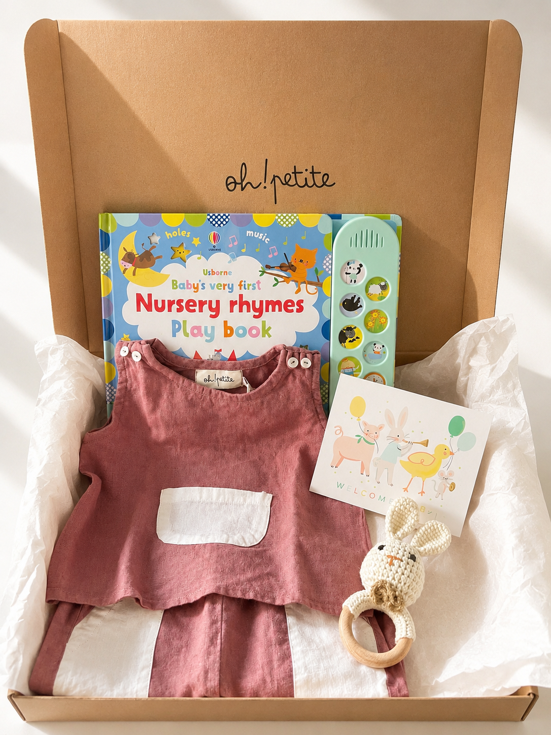 Hello, Little One Soundbook Set - Avery Utility Pocket