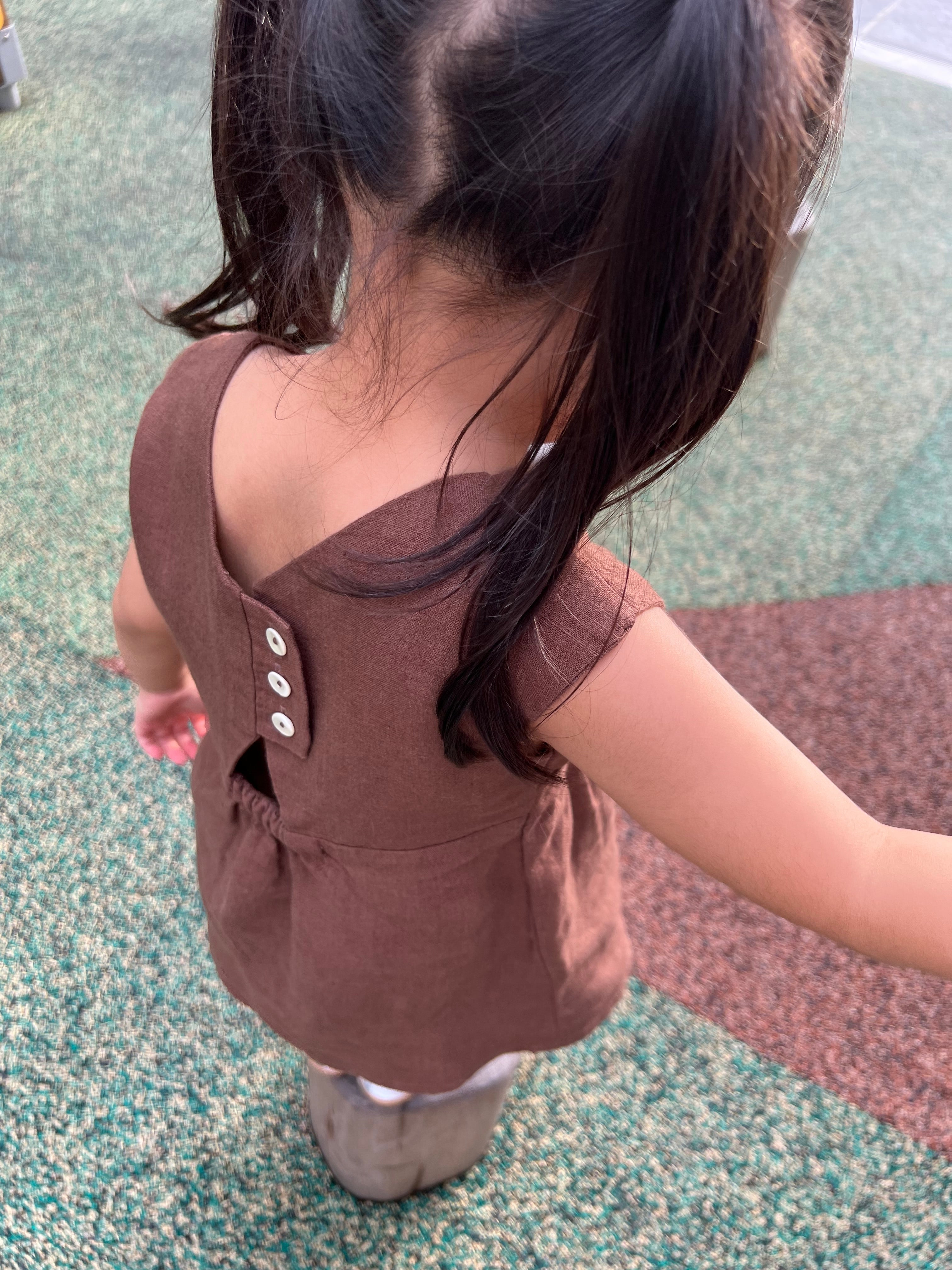 Maeve Button Back Dress (Toddlers)