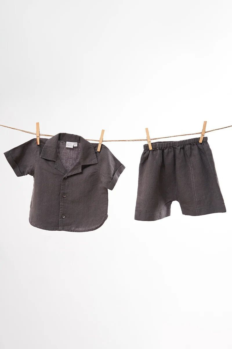 Blake Cuban Collar Co-Ords Set