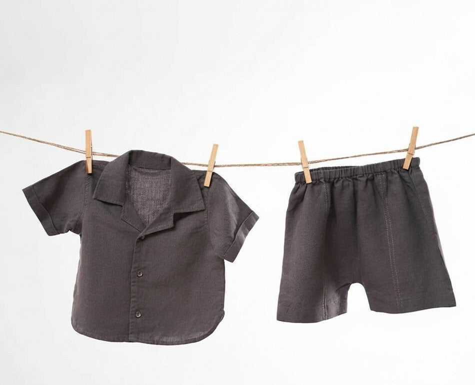 Blake Cuban Collar Co-Ords Set