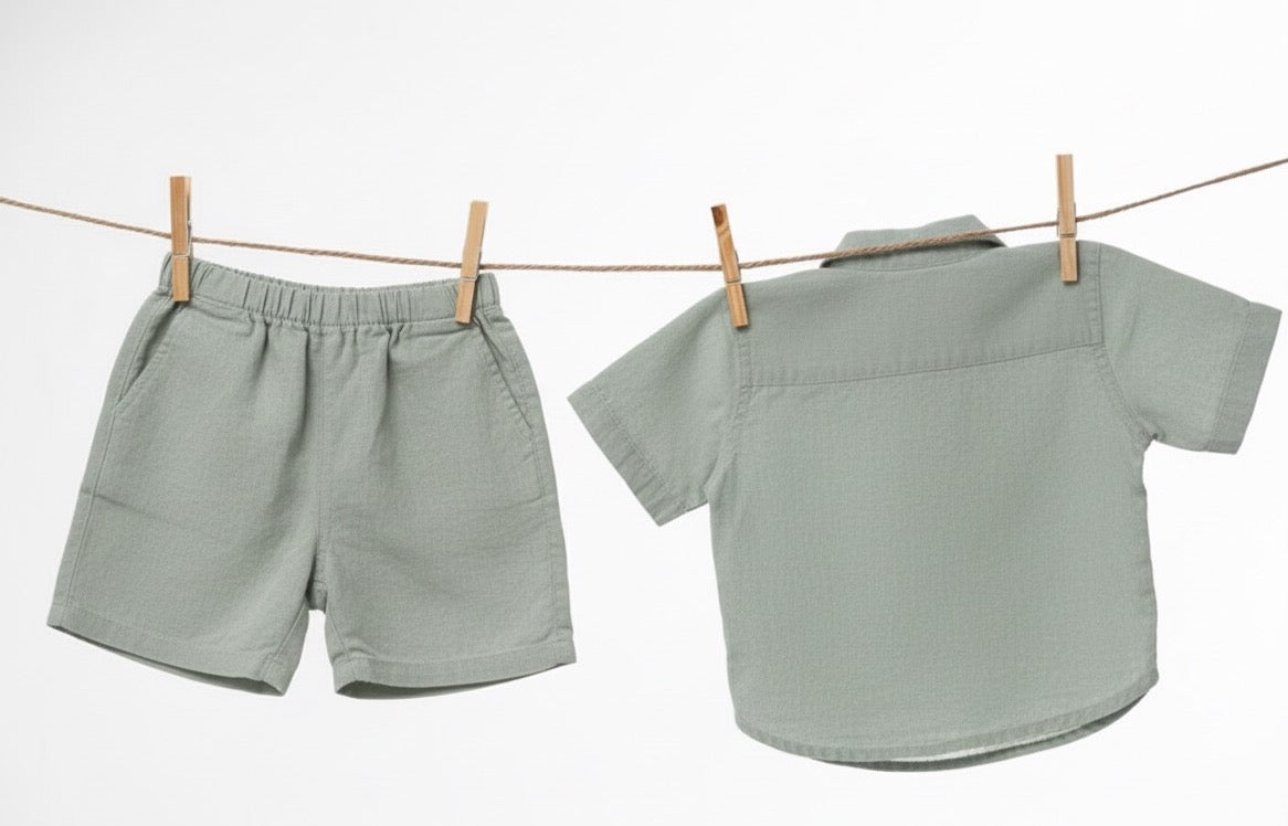 Blake Cuban Collar Co-Ords Set