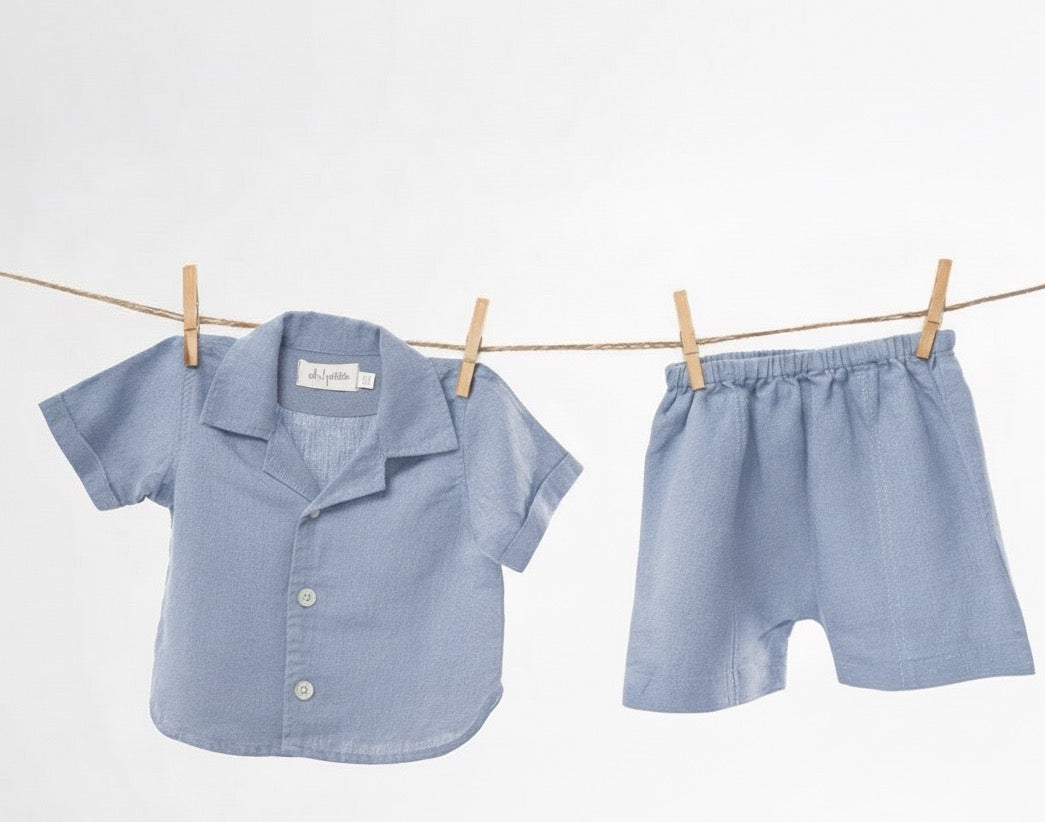 Blake Cuban Collar Co-Ords Set