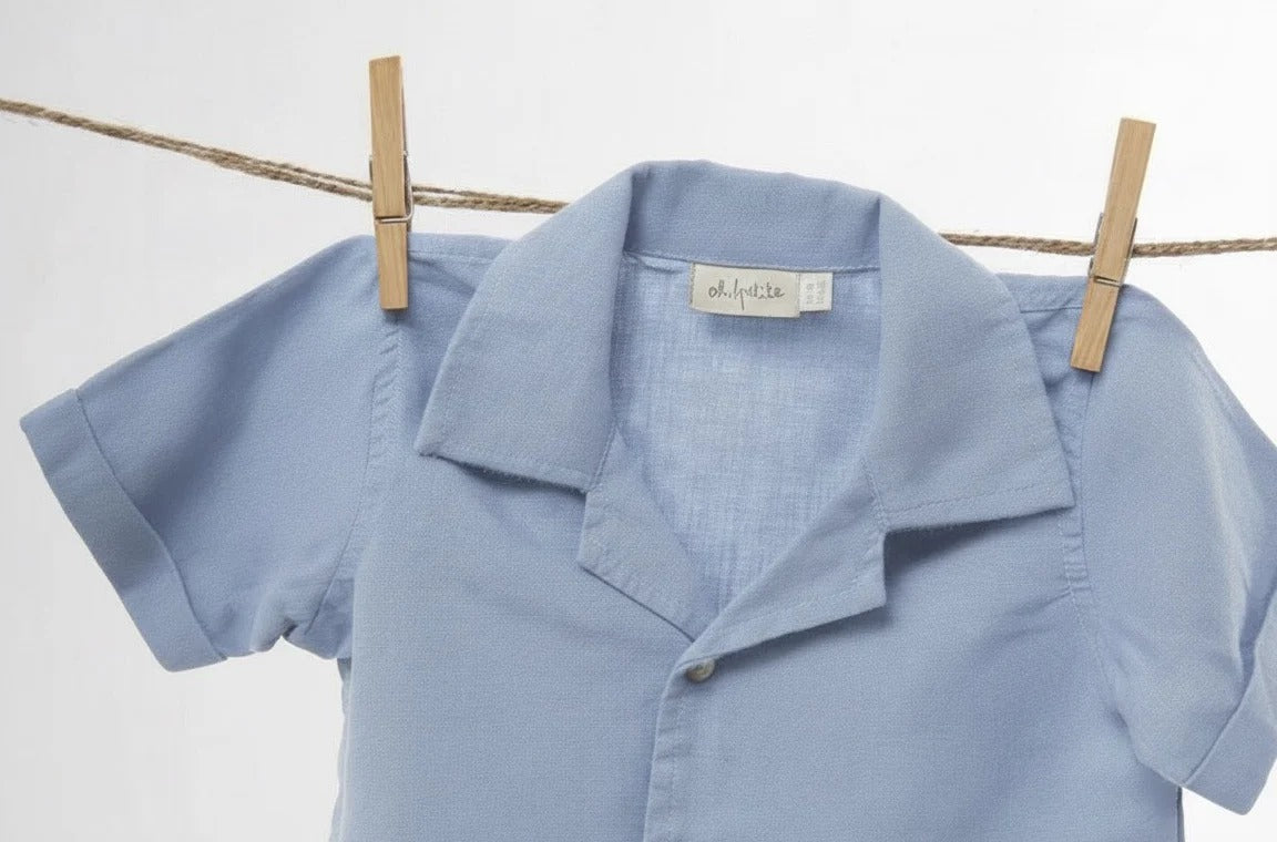 Blake Cuban Collar Linen Top
