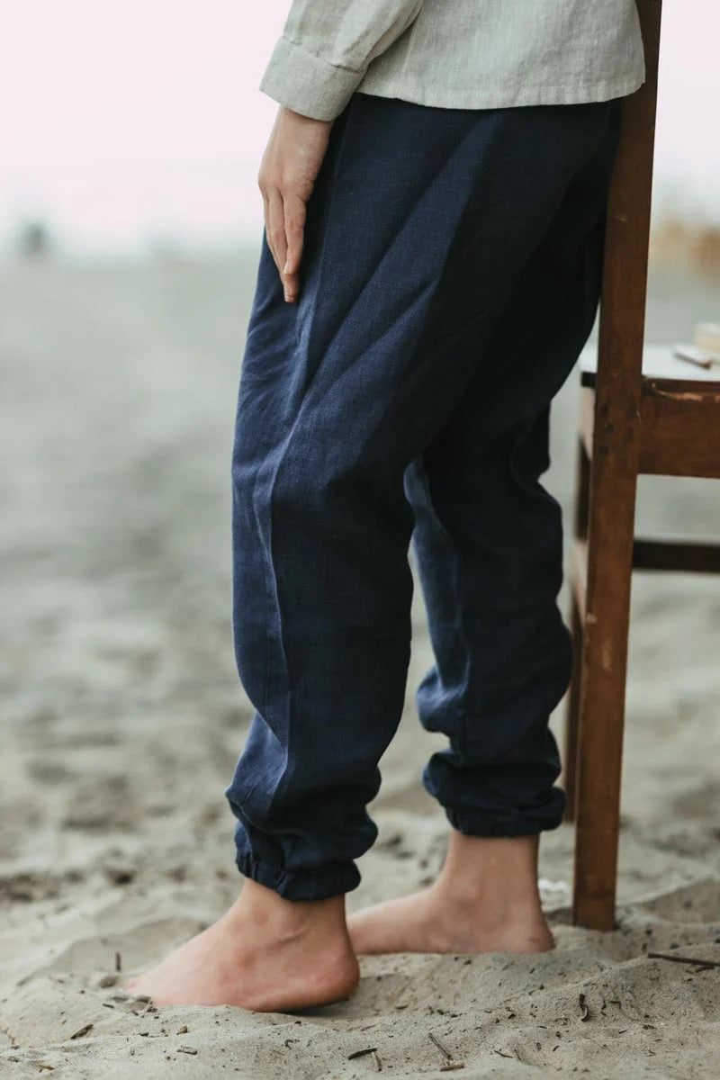 Ethan Linen Joggers