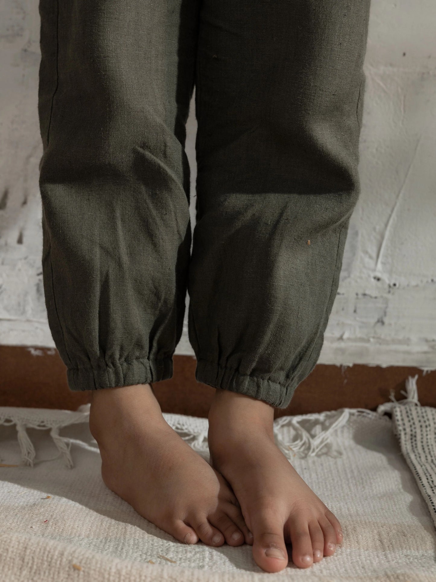 Ethan Linen Joggers