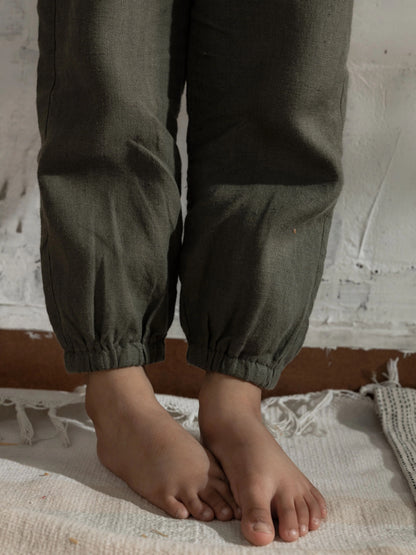 Ethan Linen Joggers