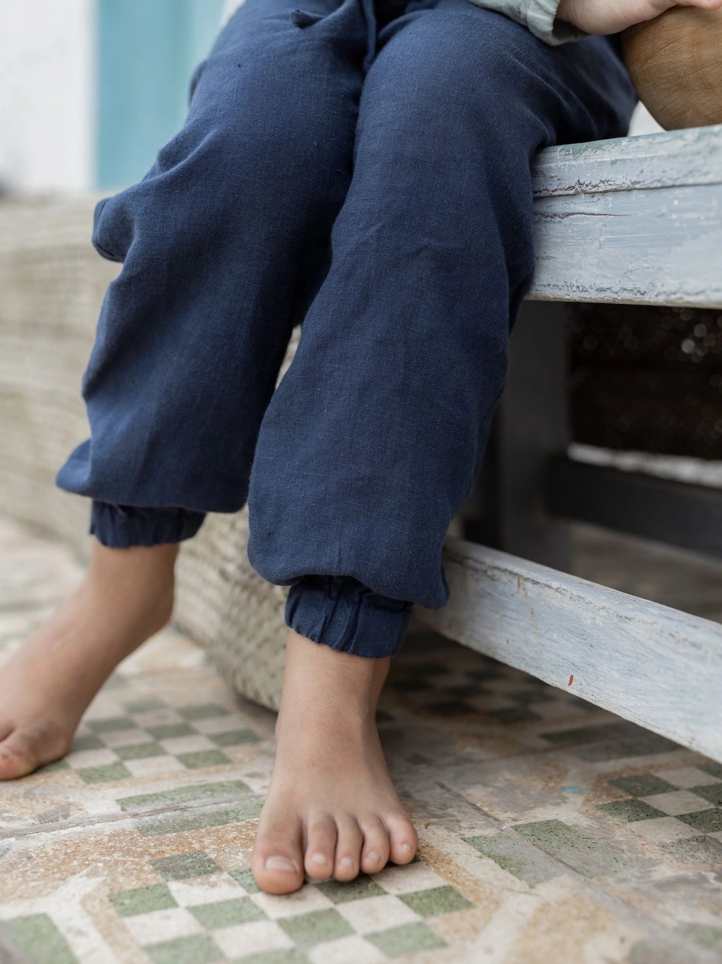 Ethan Linen Joggers