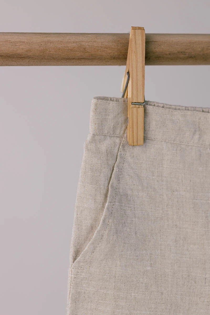 Quinn Linen Tie Strap Pleated Co-Ords Set