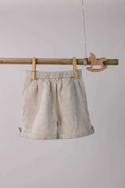 Quinn Linen Tie Strap Pleated Co-Ords Set
