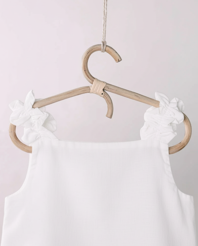 Olivia Ribbon Ruffle Top