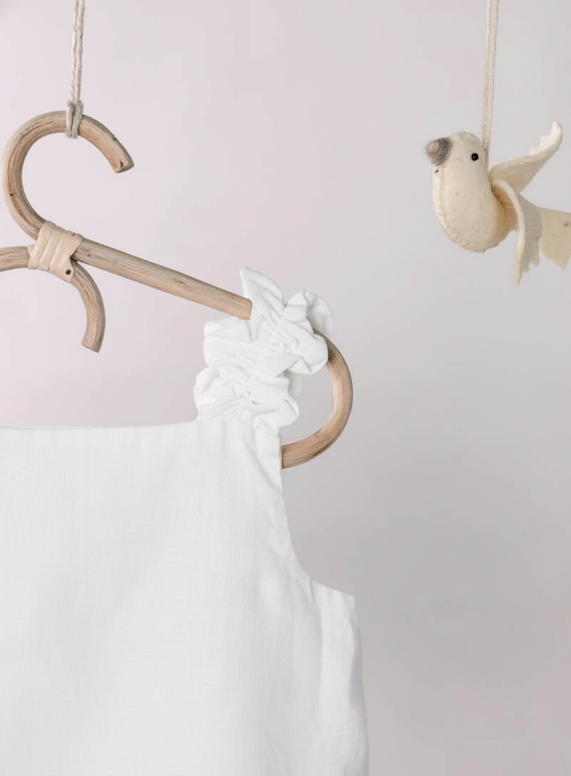 Olivia Ribbon Ruffle Top