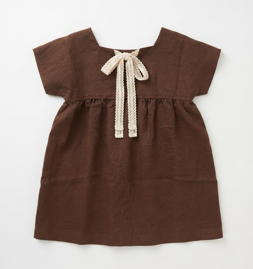 Sophia Crochet Tie-Back Dress