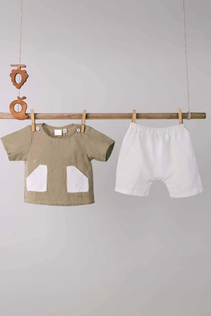 Flynn Two Pocket Shirt Set