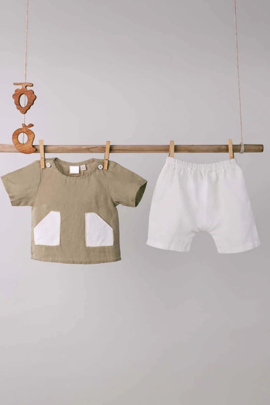 Flynn Two Pocket Shirt Set