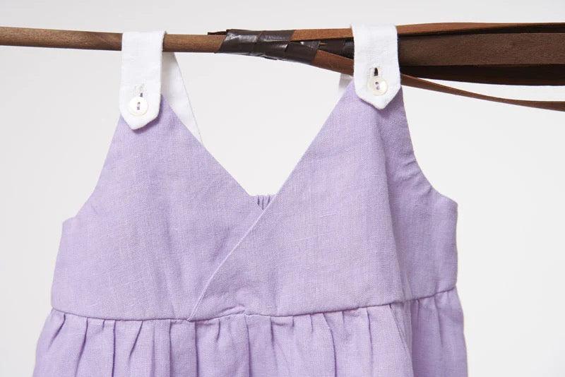 Emma V Neck Overlap Frock