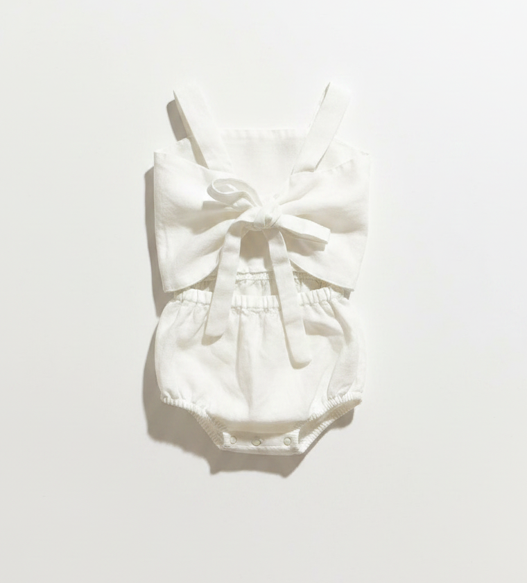 Vera Back Tie Romper