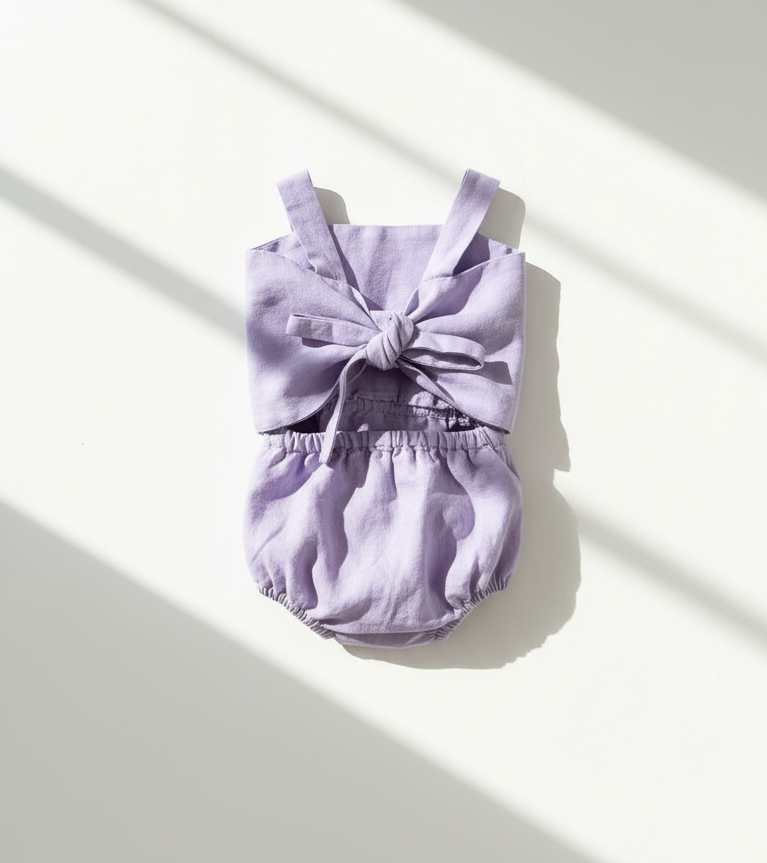 Vera Back Tie Romper